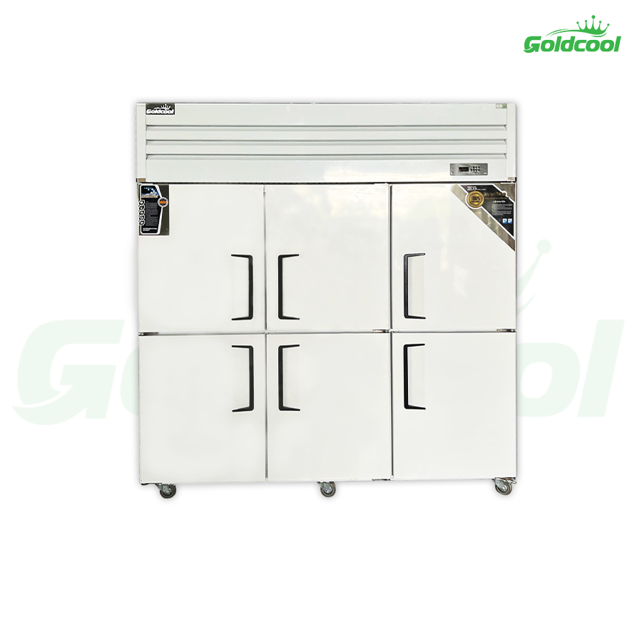 Tủ đông 6 cánh quạt gió